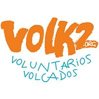 Logo Volk2, voluntarios volcados